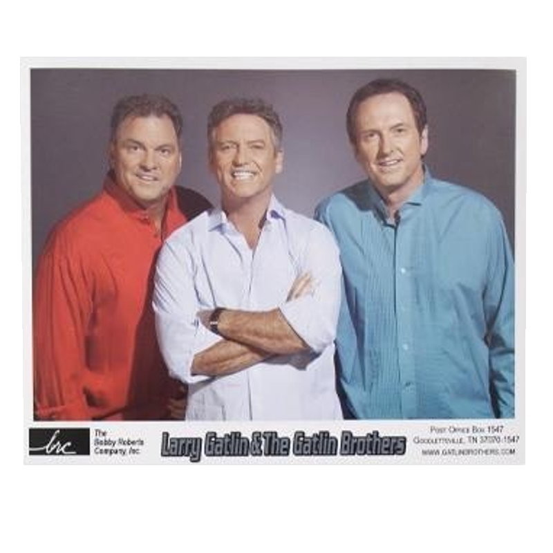 Gatlin Brothers 8x10- Color Shirts