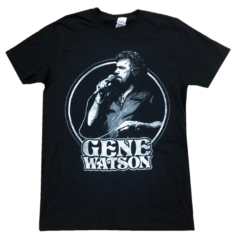 Gene Watson Vintage Photo Black Tee