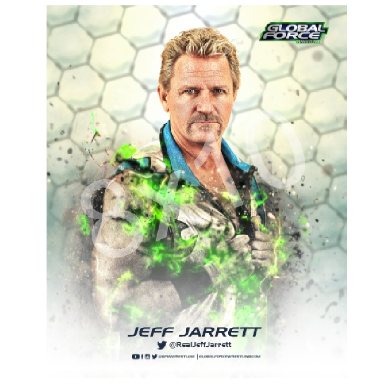 Global Force Wrestling 8x10- Jeff Wrestling
