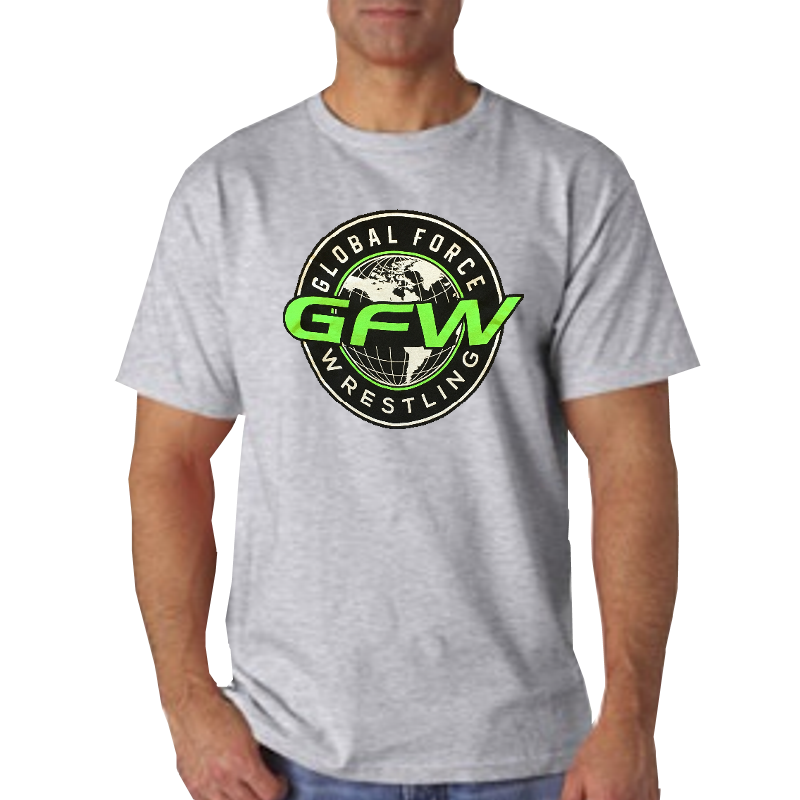 Global Force Wrestling Athletic Heather Tee