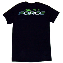 Load image into Gallery viewer, Global Force Wrestling Black Tee- Front Left Chest Logo
