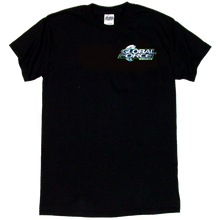 Load image into Gallery viewer, Global Force Wrestling Black Tee- Front Left Chest Logo
