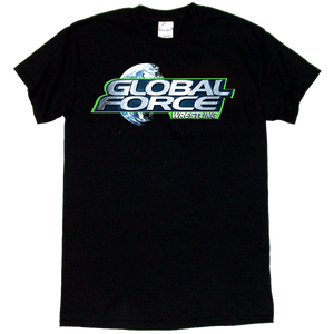 Global Force Wrestling Black Logo Tee