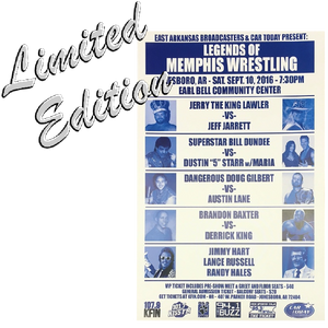 Legends of Memphis Wrestling Poster