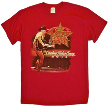 Load image into Gallery viewer, George Strait 2014 Cardinal Red Tee
