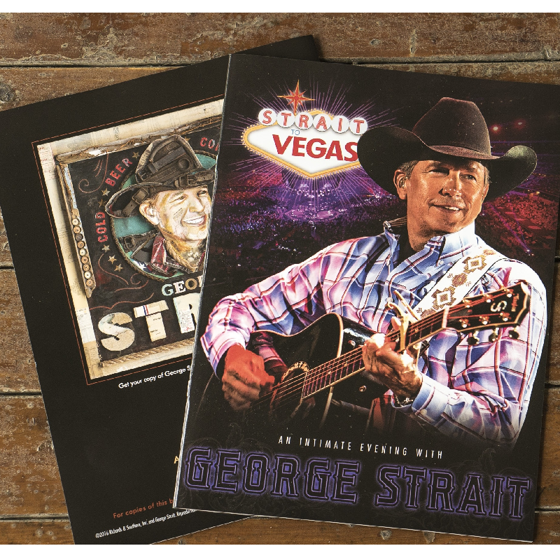George Strait Strait To Vegas Program Richards And Southern george-strait-strait-to-vegas-program-richards-and-southern