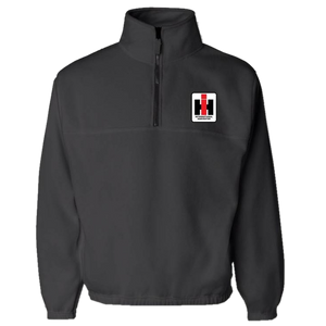 International Harvester Charcoal Fleece Zip Pullover