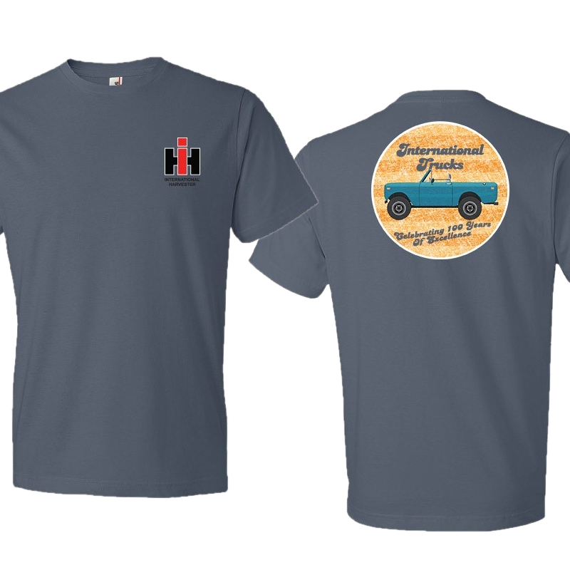 International Harvester Unisex Lake Blue Tee