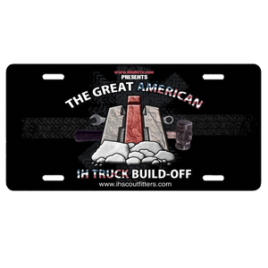 International Harvester License Plate