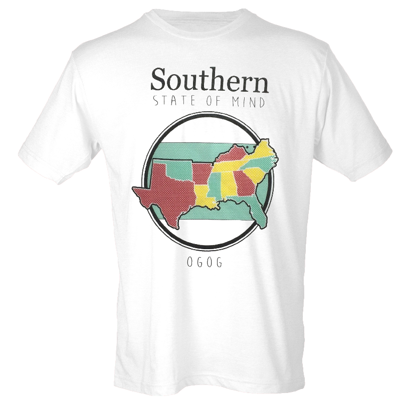 JJ Lawhorn White Southern State of Mind Tee