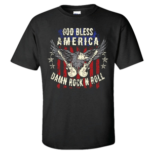 Kyle Daniel God Bless America Black Tee