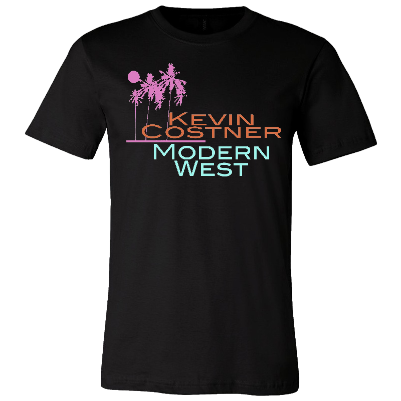 Kevin Costner & Modern West Unisex Black Tee