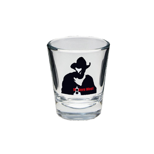 Kevin Costner & Modern West Shotglass