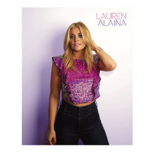 Lauren Alaina 8x10- Purple Shirt
