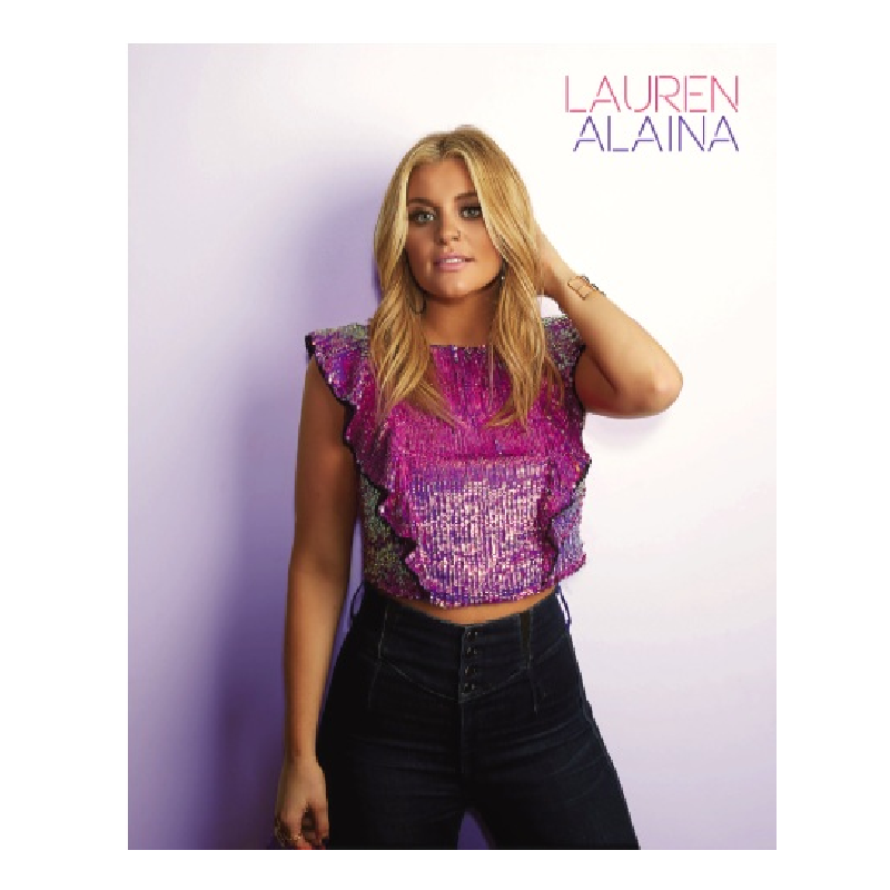 Lauren Alaina 8x10- Purple Shirt