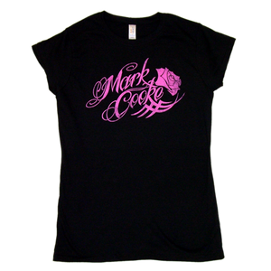 Mark Cooke Ladies Black Tee