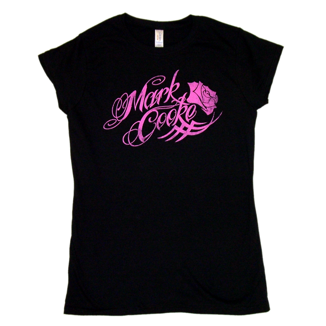 Mark Cooke Ladies Black Tee