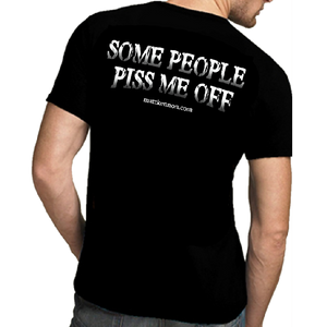 Matt Kennon Some People Logo Black Tee