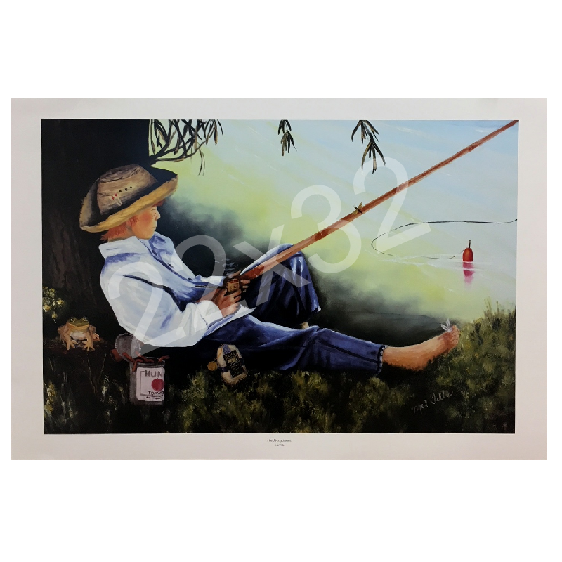 Mel Tillis Print- Huckleberry Summer