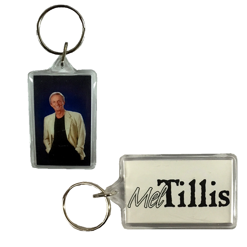 Mel Tillis Acrylic Keyring
