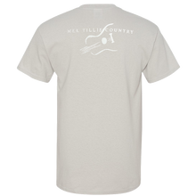 Load image into Gallery viewer, Mel Tillis Unisex Silver Photo Tee
