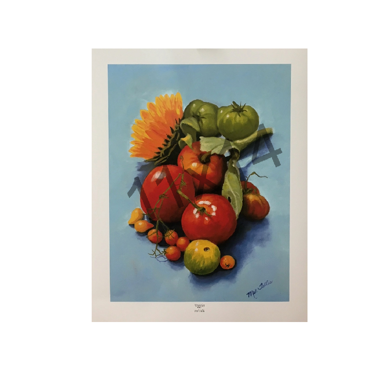 Mel Tillis Print- Veggies