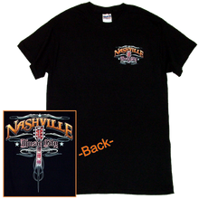Load image into Gallery viewer, Nashville Black Guitar Tee
