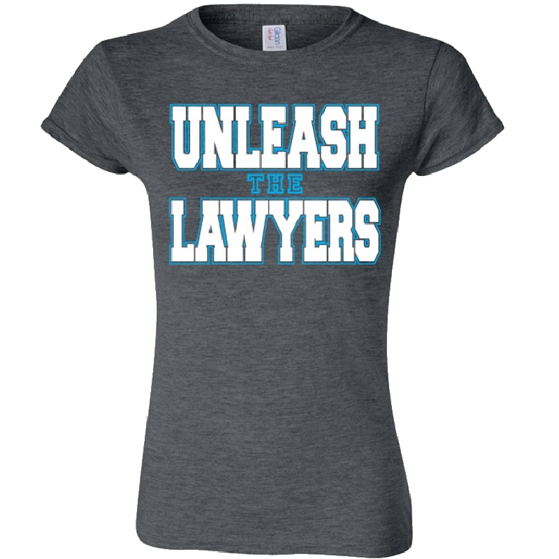 Nancy Grace Ladies Heather Grey Tee