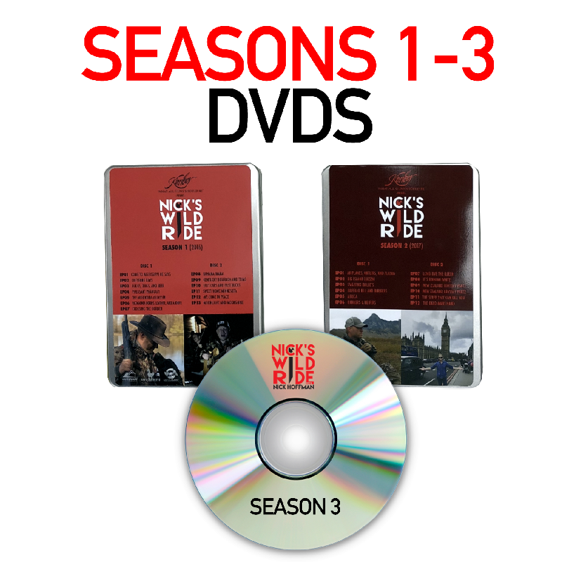 Nick's Wild Ride Season 1-3 DVD Set – Richards and Southern