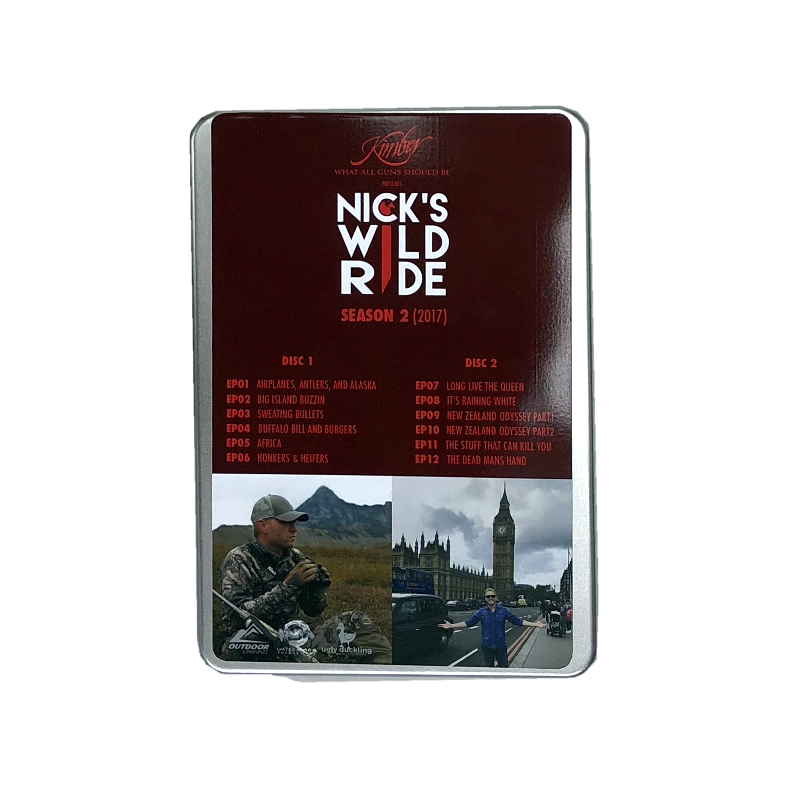 Nick's Wild Ride Season 2 (2017) DVD Richards and Southern