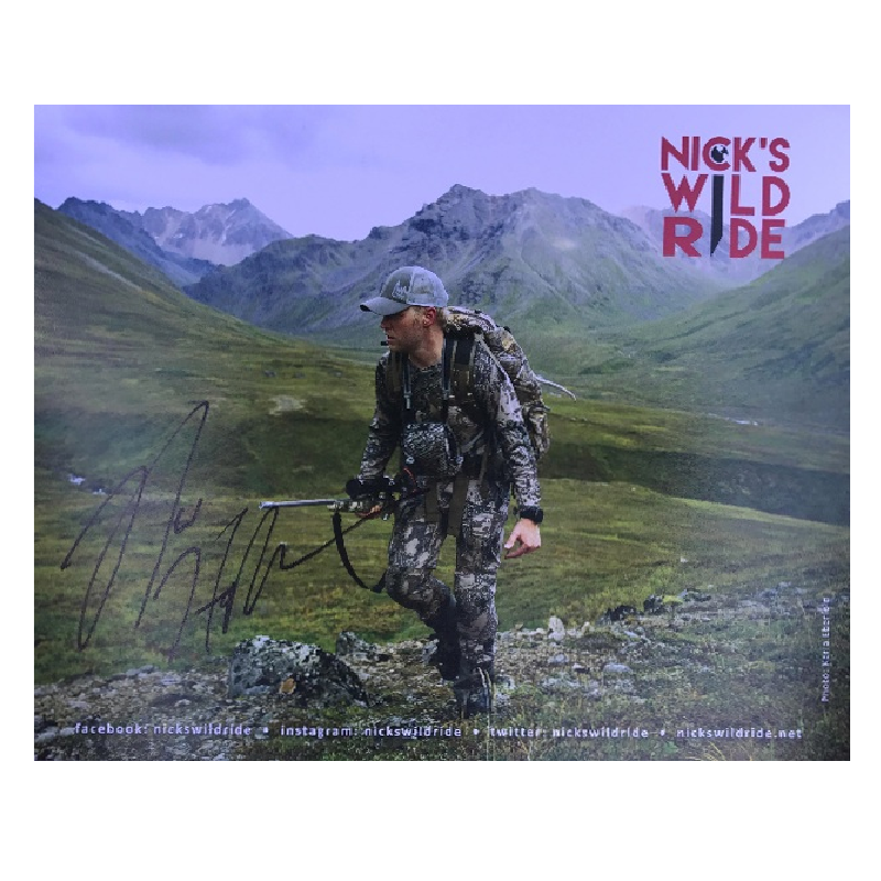Nick's Wild Ride Signed 8x10