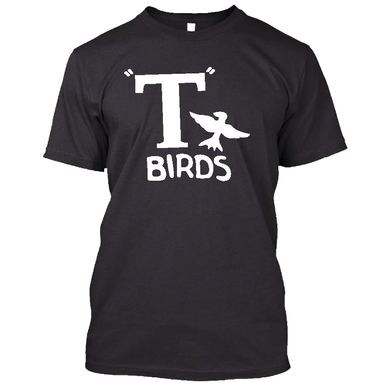 lys pære kontakt at føre T Birds Black Tee – Richards and Southern