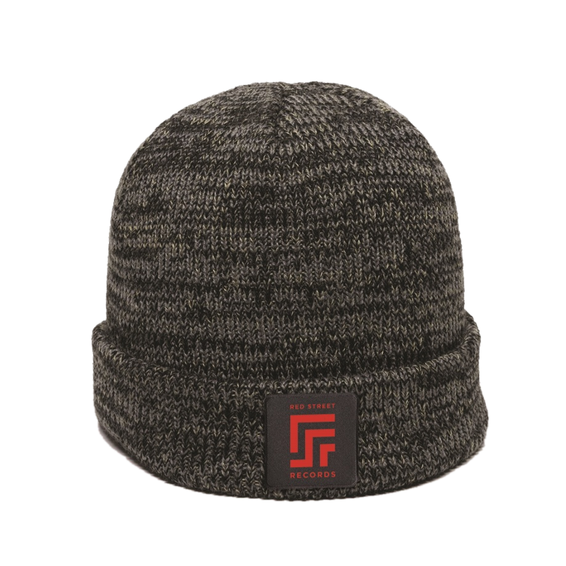 Red Street Records Black Beanie