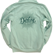 Load image into Gallery viewer, Sarah Darling Soft Mint Zip Up Hoodie
