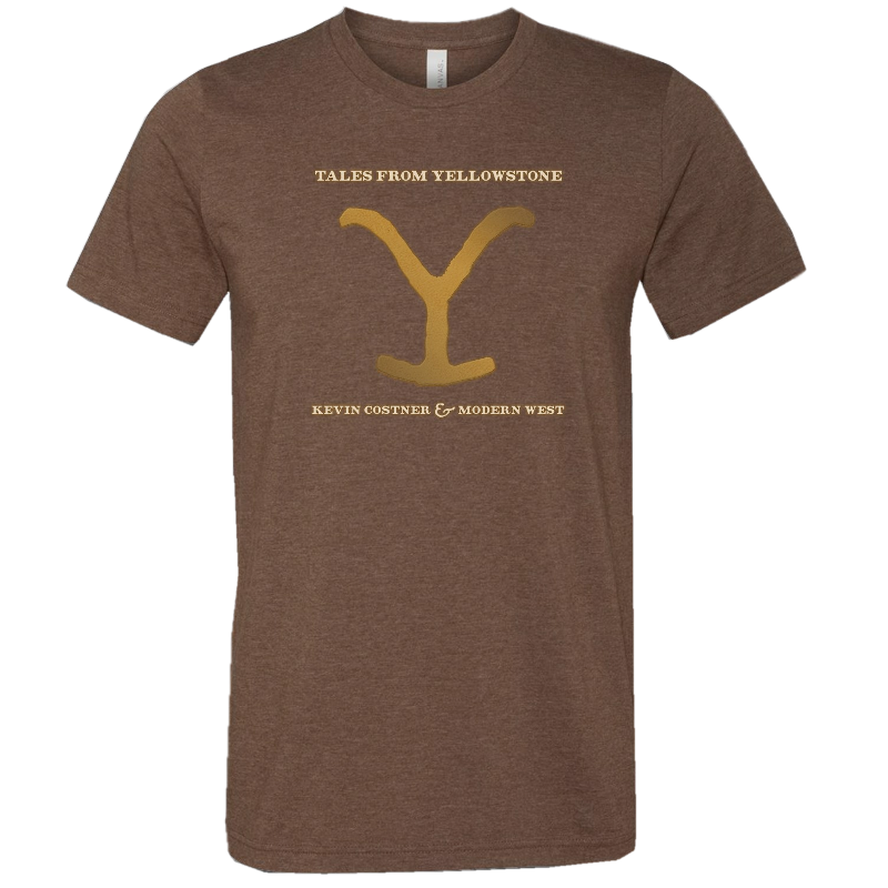 Tales From Yellowstone Heather Brown Tee