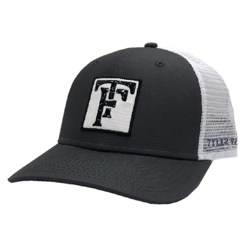 Tyler Farr Charcoal and White Ballcap