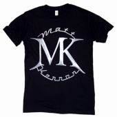 Matt Kennon Black FRONT ONLY Logo Tee