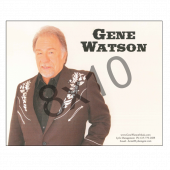 Gene Watson SIGNED 8x10- Brown Jacket