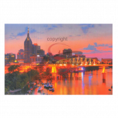 Nashville Postcard Pack- Night Riverfront Celebration