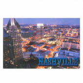 Nashville Postcard Pack- Aerial Night