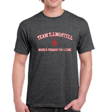 Load image into Gallery viewer, TJ Martell Foundation Unisex Heather Charcoal Tee
