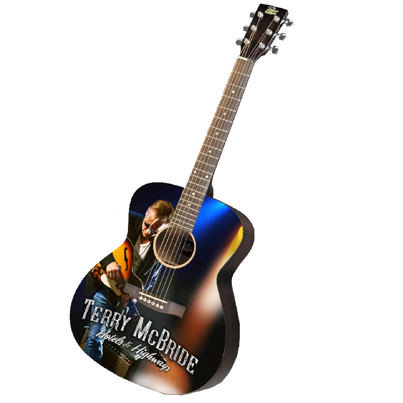 Terry McBride AUTOGRAPHED Acoustic Guitar