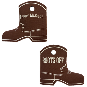 Terry McBride Brown Boot Coolie