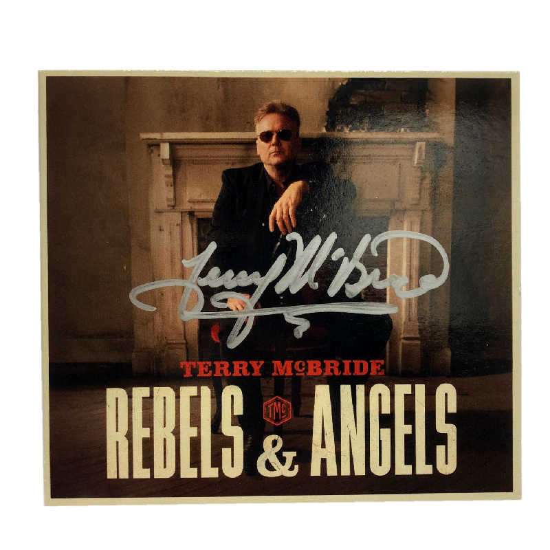Terry McBride SIGNED CD- Rebels & Angels