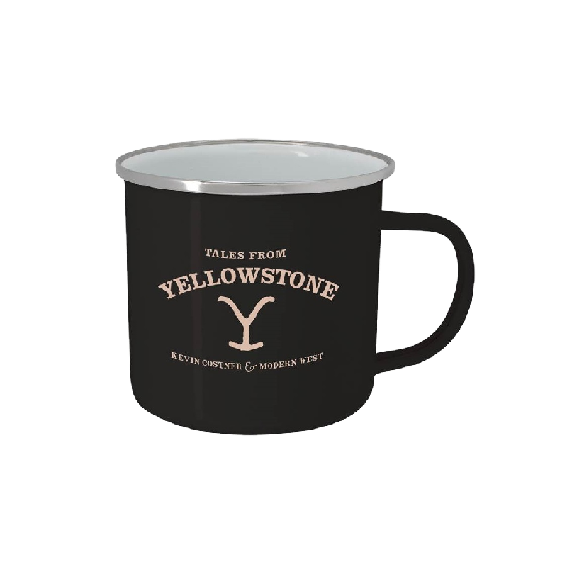 Tales From Yellowstone Black Campfire Mug